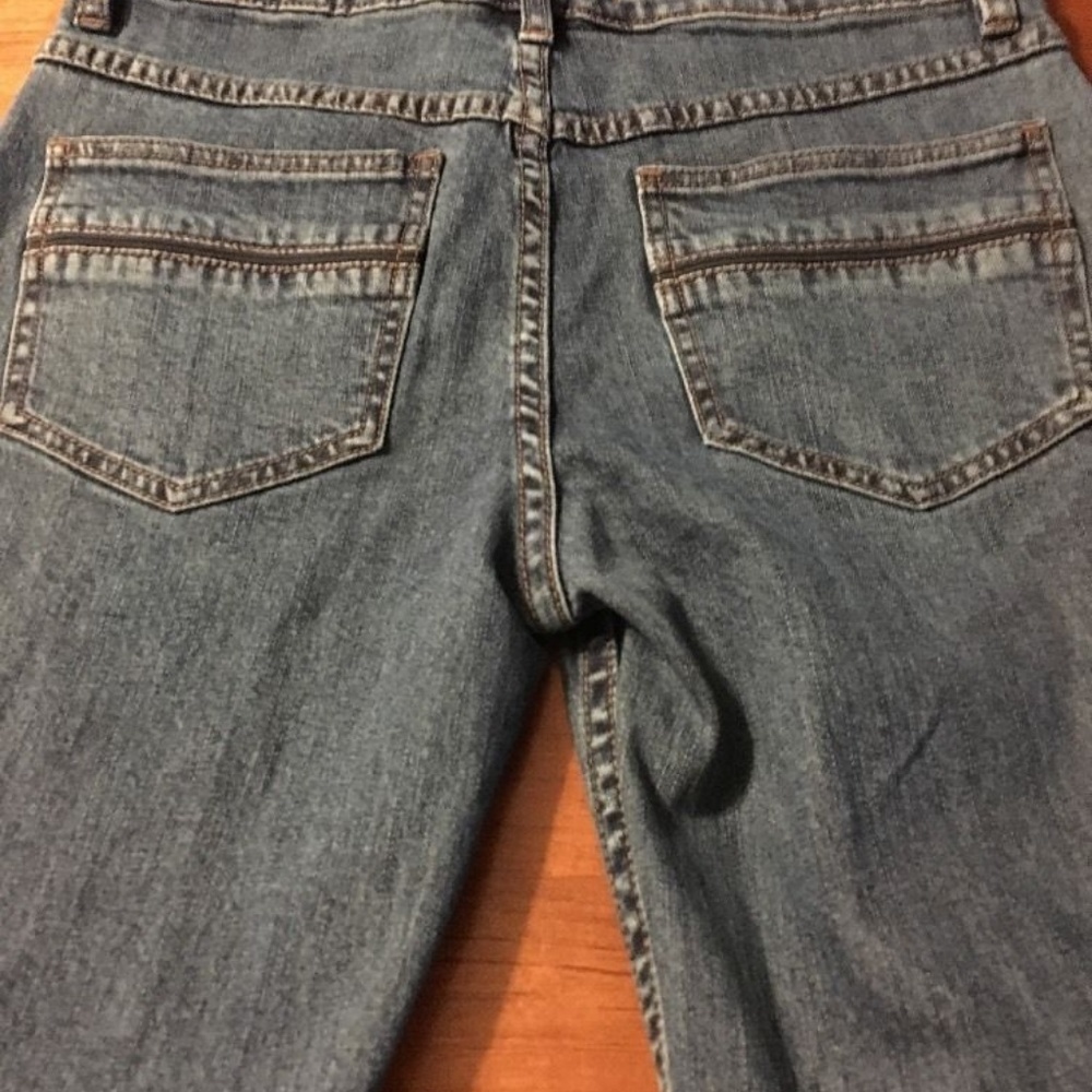 FREE PEOPLE Jeans Mid Rise Crop - Picture 5 of 5